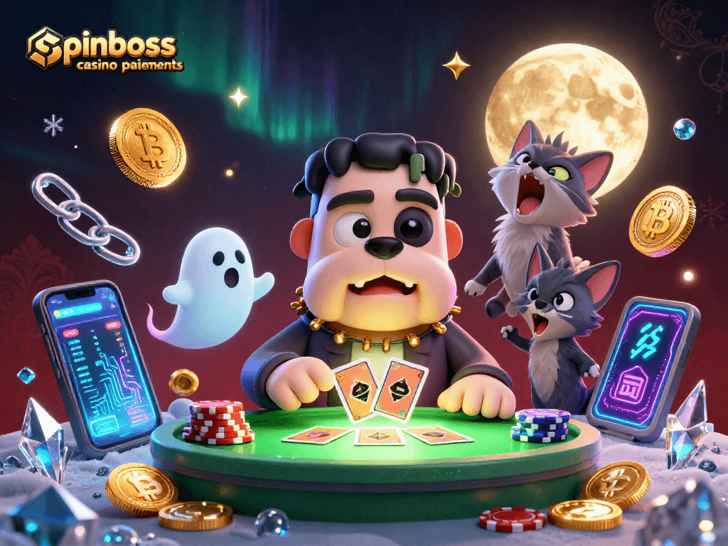 Déposez et retirez des cryptomonnaies à SpinBoss Casino Paiements, une expérience riche et rapide.