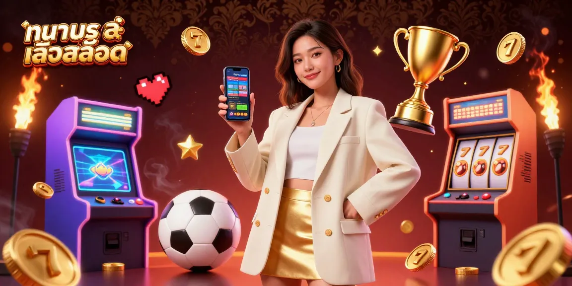 Try ทดลองเล่นสล็อต in an exciting arena of games and winning strategies with vibrant visuals and engaging elements.