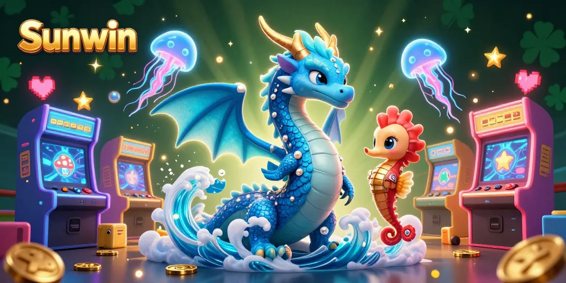 Engage in thrilling gameplay at Sunwin with a vibrant underwater casino scene full of excitement.